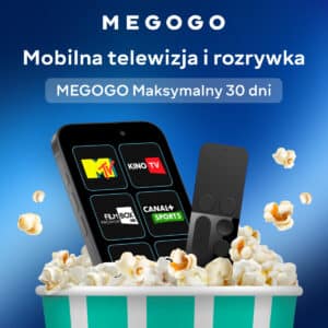 Kod do serwisu MEGOGO Pakiet Maksymalny 1 miesiąc