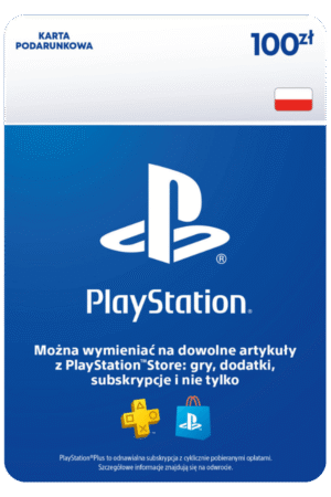 Sony Playstation® Karta Podarunkowa 100 zł