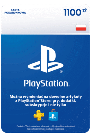 Sony Playstation® Karta Podarunkowa 1100 zł