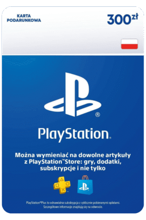 Sony Playstation® Karta Podarunkowa 300 zł