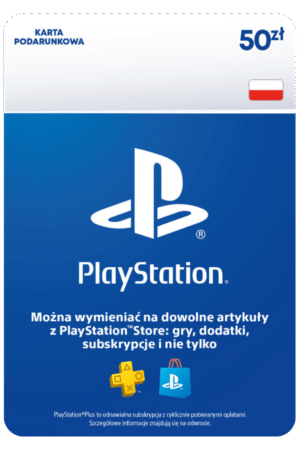 Sony Playstation® Karta Podarunkowa 50 zł