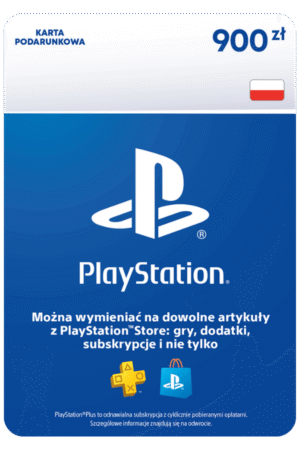 Sony Playstation® Karta Podarunkowa 900 zł