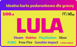 Karta podarunkowa Lula 100 PLN