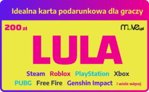 Karta podarunkowa Lula 200 PLN