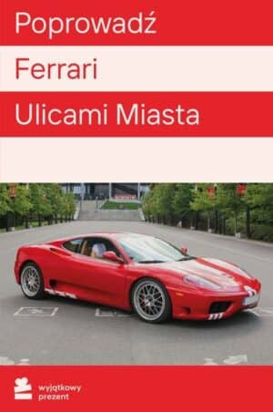Jazda Ferrari Ulicami Miasta