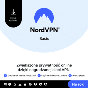 NordVPN Basic - 1 rok