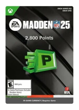 Madden NFL 25: 2800 Madden Points (Xbox One / Xbox Series X/S) (Europe)